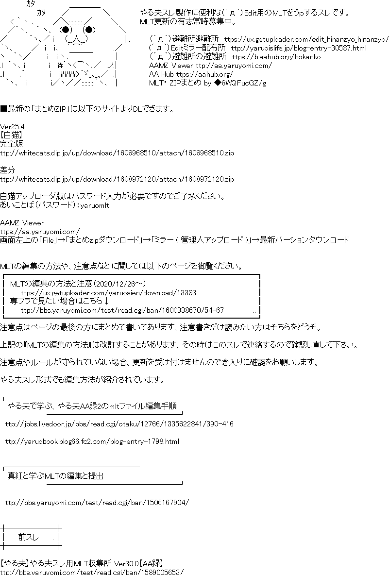 やる夫 やる夫スレ用mlt収集所 Ver31 0 録 普通のやる夫板